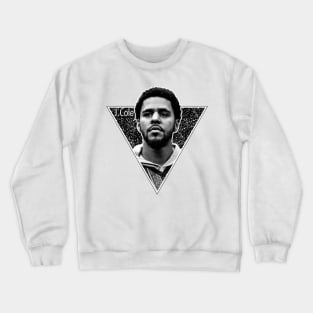 J. Cole /// Black & White design Crewneck Sweatshirt